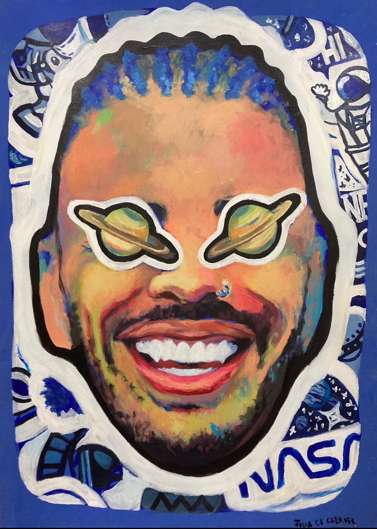 ORIGINAL - Cuadro RAUW Saturno