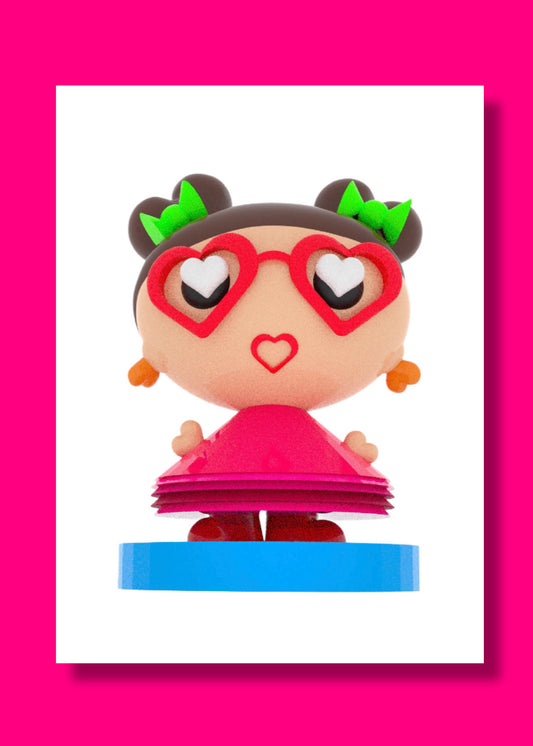 Lámina Julia de Gabriel - Muñequita