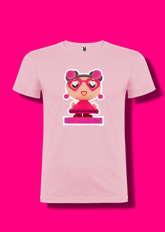Camiseta Julia de Gabriel - Muñequita PINK