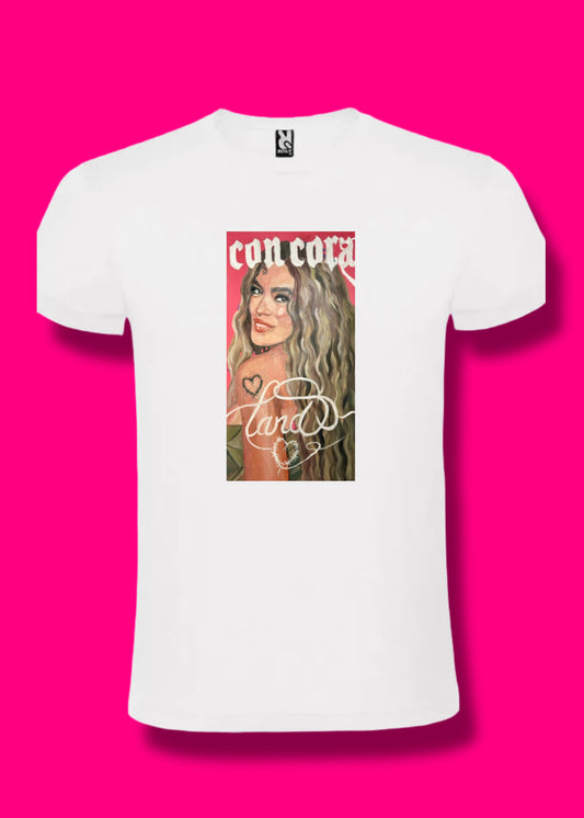 Camiseta Karol G - Con Cora Land