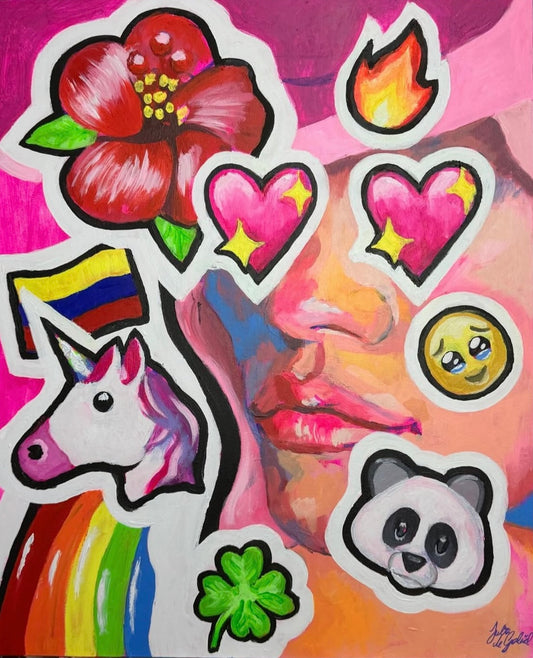 Lámina - Karol G Unicorn