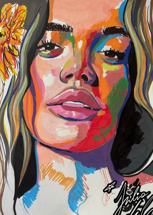 Lámina Karol G Tropicoqueta