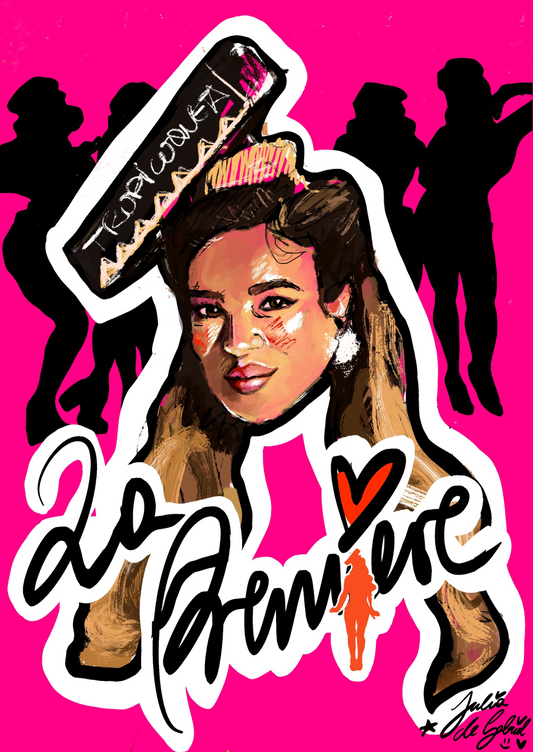 Lámina Karol G - La Premiere